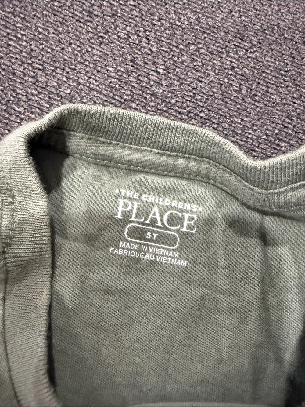 The Children's Place Olive Green Scooter Graphic Tee